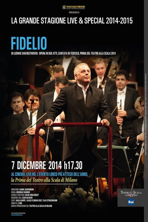 Movie poster for Beethoven · Fidelio (2014)