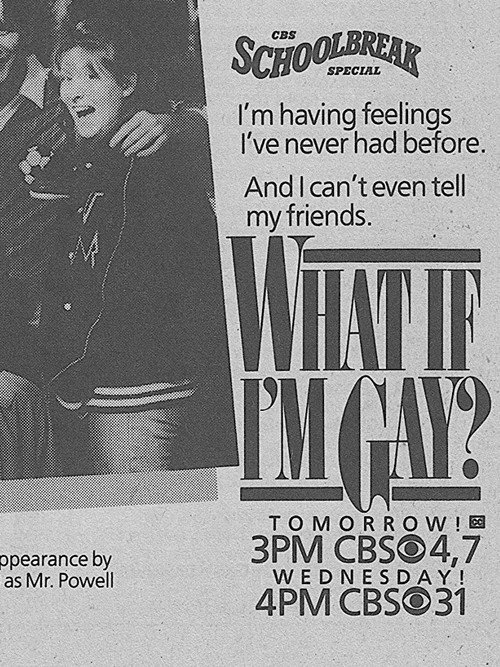 Movie poster for What If I'm Gay? (1987)