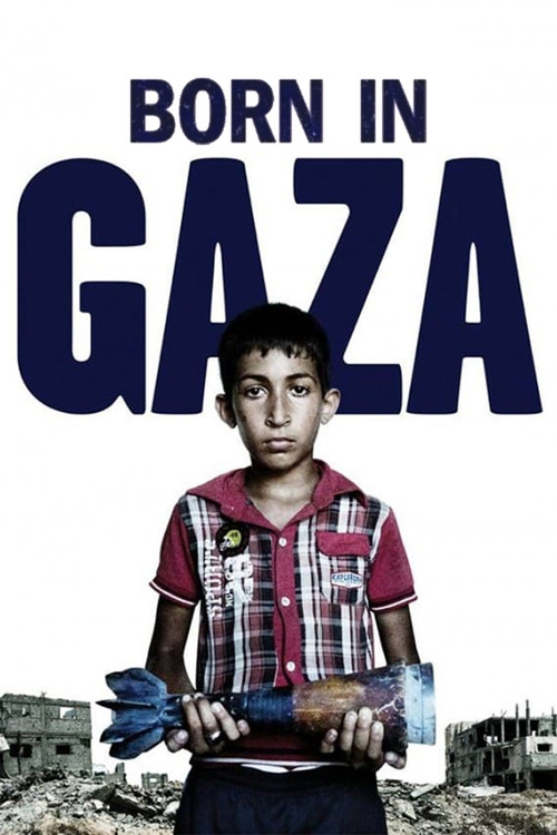 Movie poster for Born in Gaza (2014)