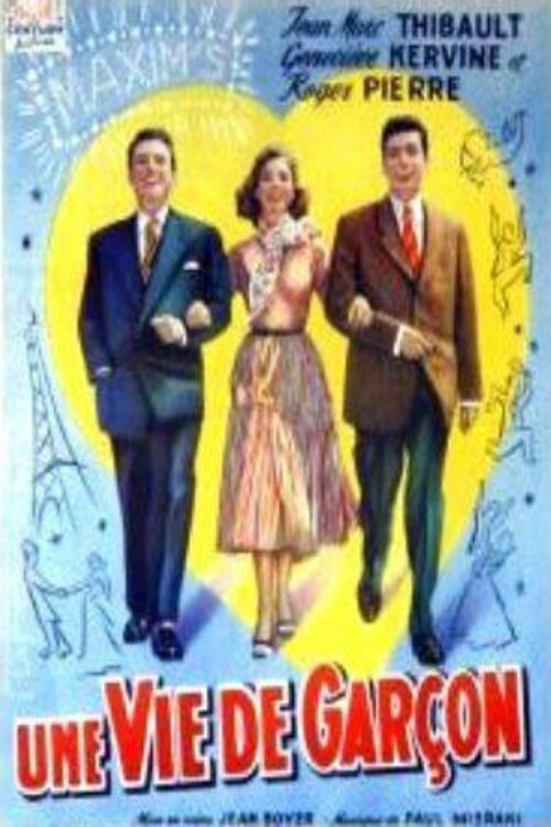 Movie poster for Une vie de garçon (1953)