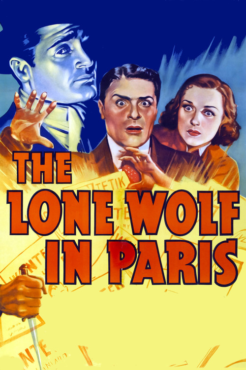 Movie poster for The Lone Wolf in Paris (1938)