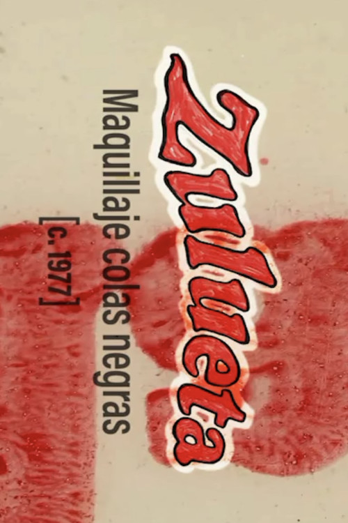 Movie poster for Maquillaje colas negras (1977)