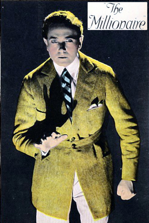Movie poster for The Millionaire (1921)
