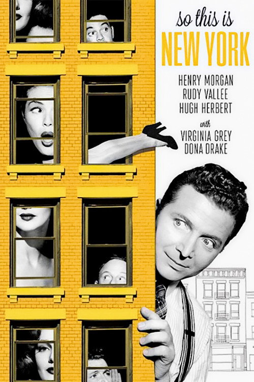 Movie poster for So This Is New York (1948)