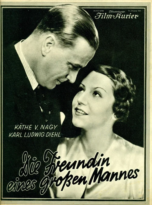 Movie poster for Die Freundin eines großen Mannes (1934)