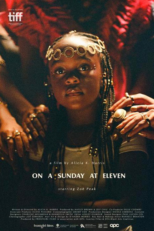 Movie poster for On a Sunday at Eleven (2024)