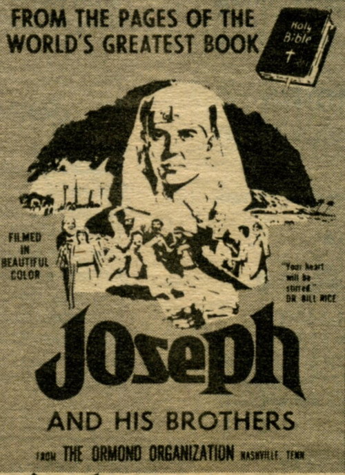 Movie poster for Joseph and His Brothers (1961)