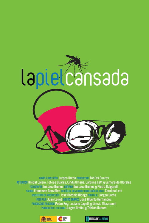 Movie poster for The tired skin (2009)