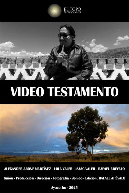 Movie poster for Video testamento (2025)