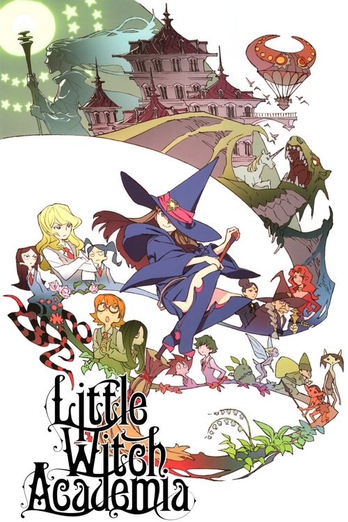 Movie poster for Little Witch Academia (2013)