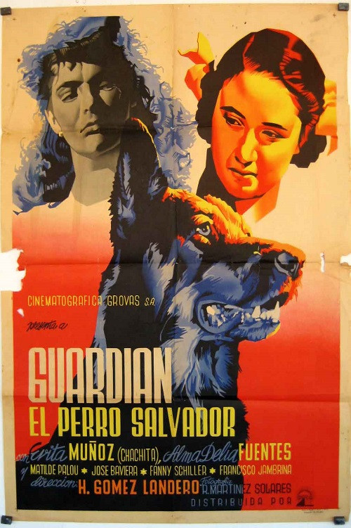 Movie poster for Guardián, el perro salvador (1950)
