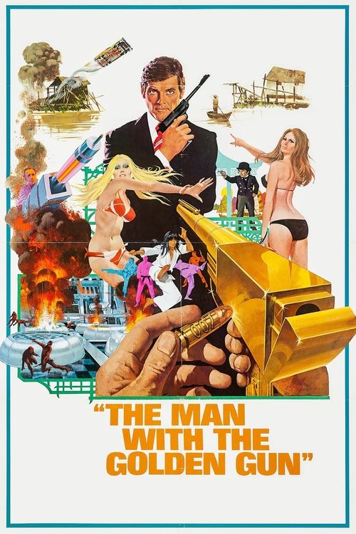 Movie poster for The Man with the Golden Gun (1974)