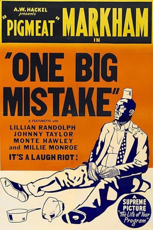 Movie poster for One Big Mistake (1940)