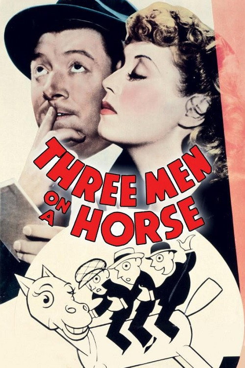 Movie poster for Three Men on a Horse (1936)