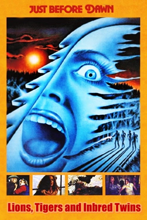 Movie poster for Just Before Dawn: Lions, Tigers and Inbred Twins (2005)