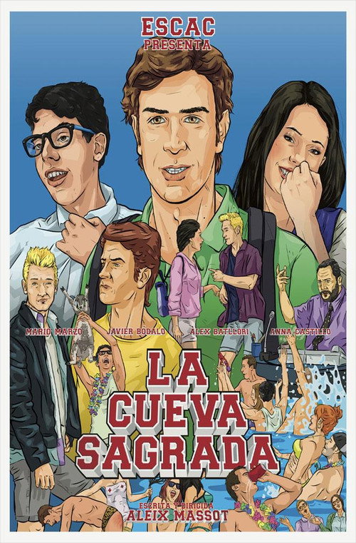 Movie poster for La cueva sagrada (2015)