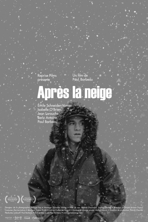 Movie poster for Après la neige (2012)