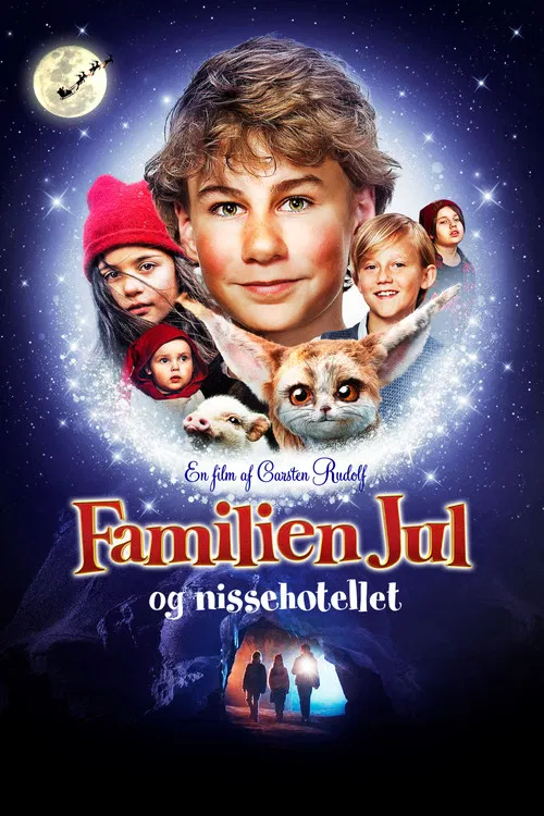 Movie poster for Familien Jul og nissehotellet (2021)