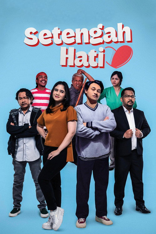 Movie poster for Setengah Hati (2024)