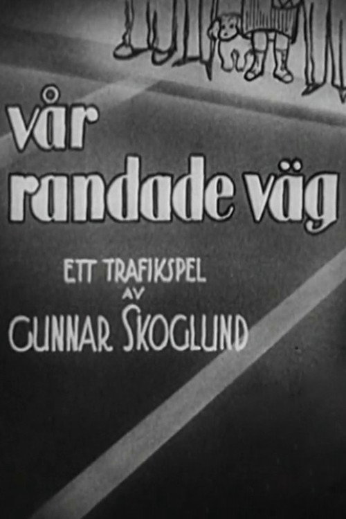 Movie poster for Vår randade väg (1936)