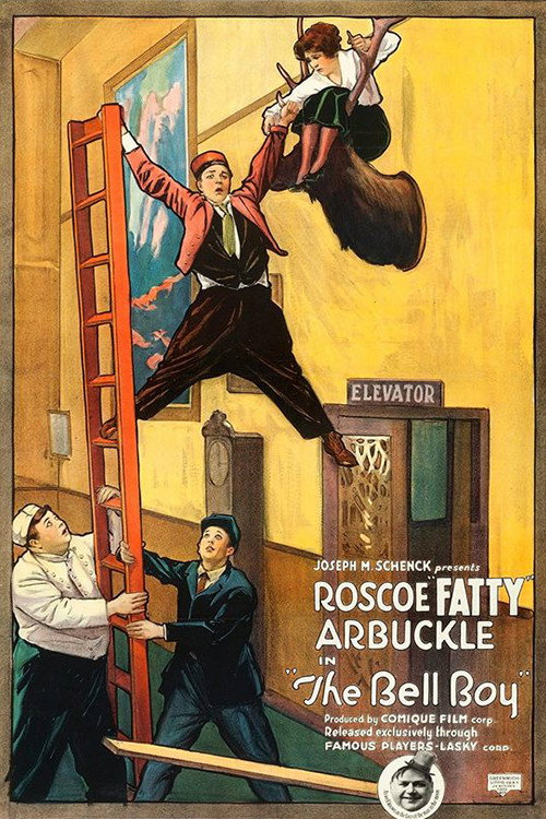 Movie poster for The Bell Boy (1918)