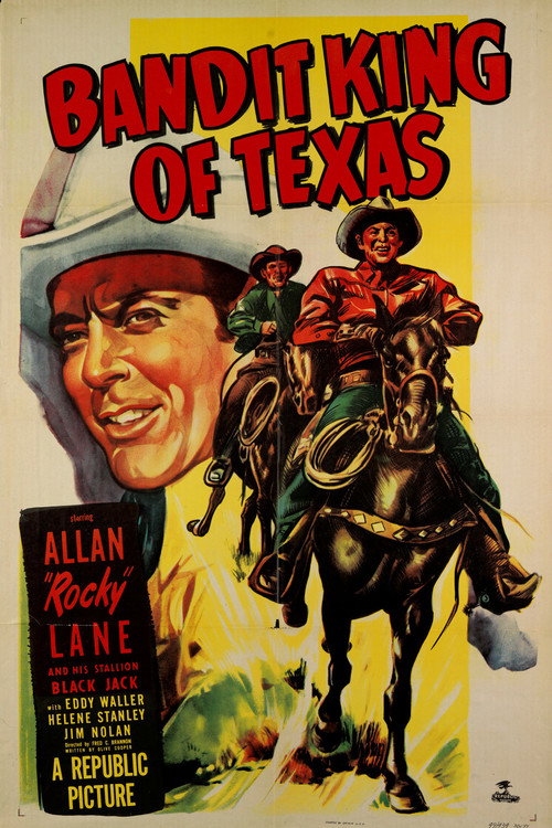 Movie poster for Bandit King of Texas (1949)