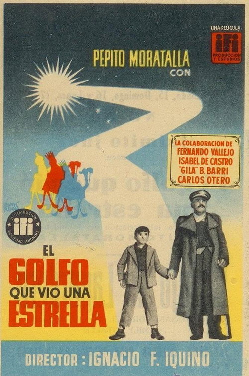 Movie poster for El golfo que vio una estrella (1955)