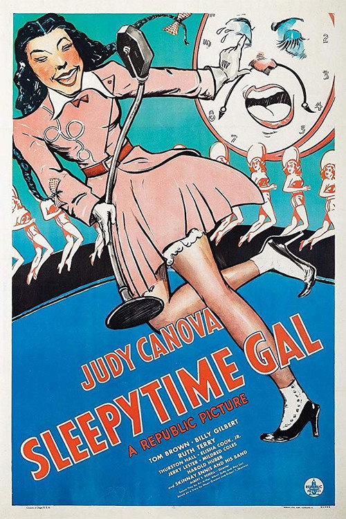 Movie poster for Sleepytime Gal (1942)