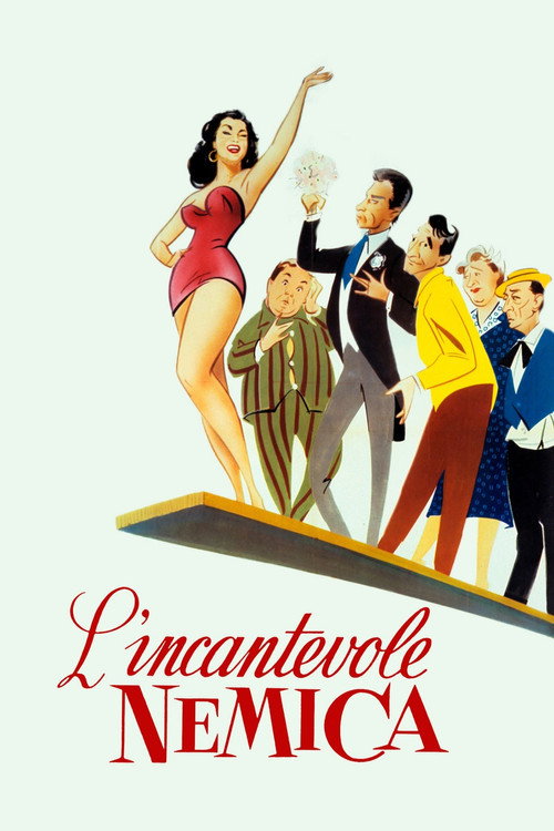 Movie poster for L'Incantevole nemica (1953)