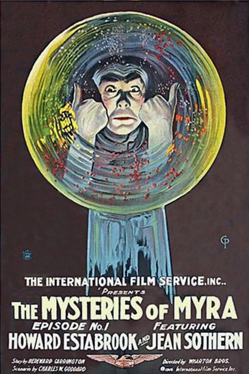 Movie poster for The Mysteries of Myra (1916)