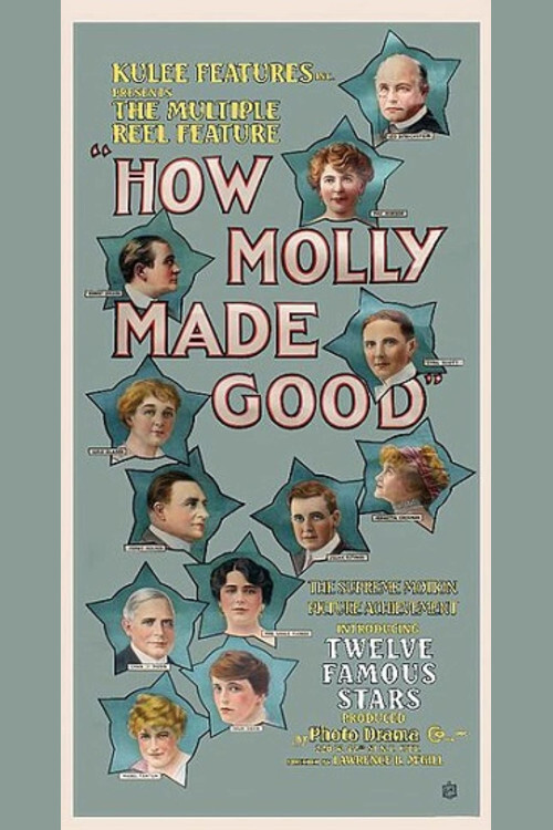 Movie poster for How Molly Malone Made Good (1915)