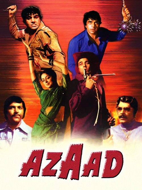 Movie poster for Azaad (1978)