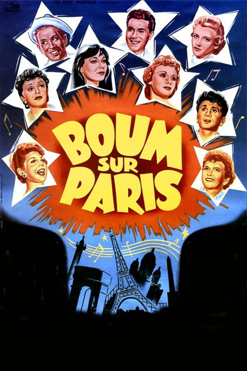 Movie poster for Boom on Paris (1954)
