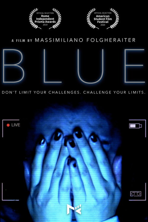 Movie poster for Blue (2018)