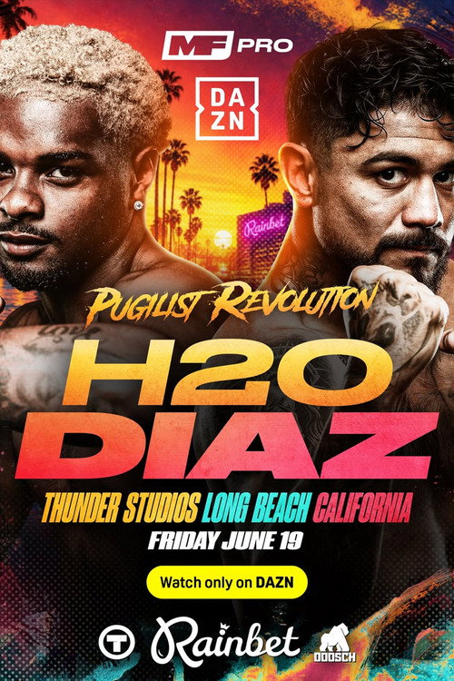 Movie poster for Ashton Sylve vs. Joseph Diaz Jr. (2026)