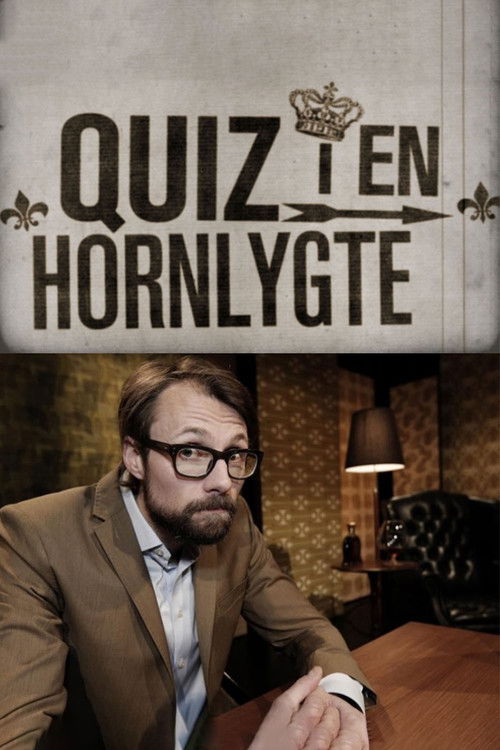 Quiz i en hornlygte poster