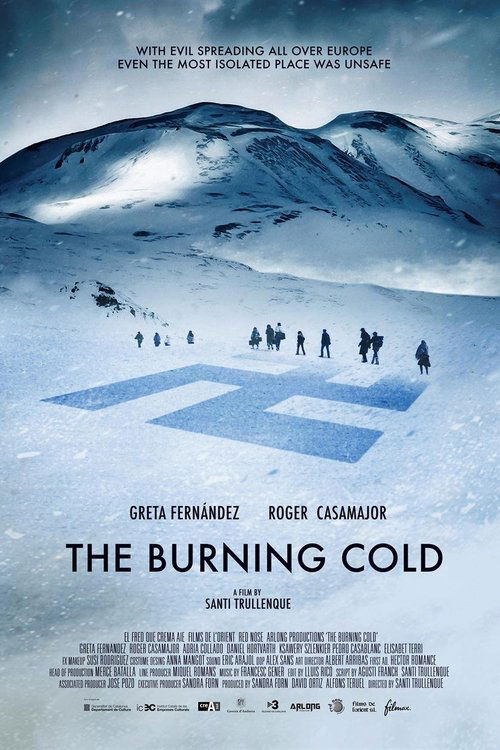 Movie poster for The Burning Cold (2023)