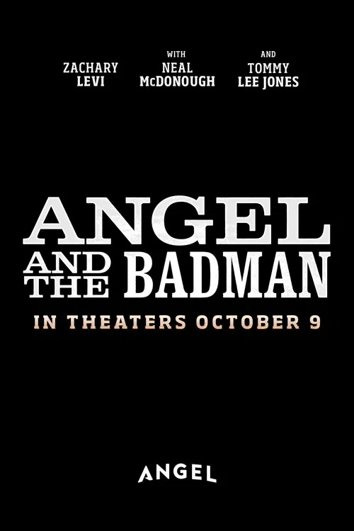 Movie poster for Angel and the Badman (2026)
