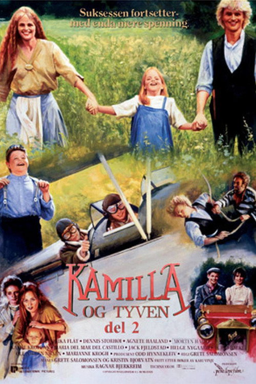 Movie poster for Kamilla and the Thief 2 (1989)