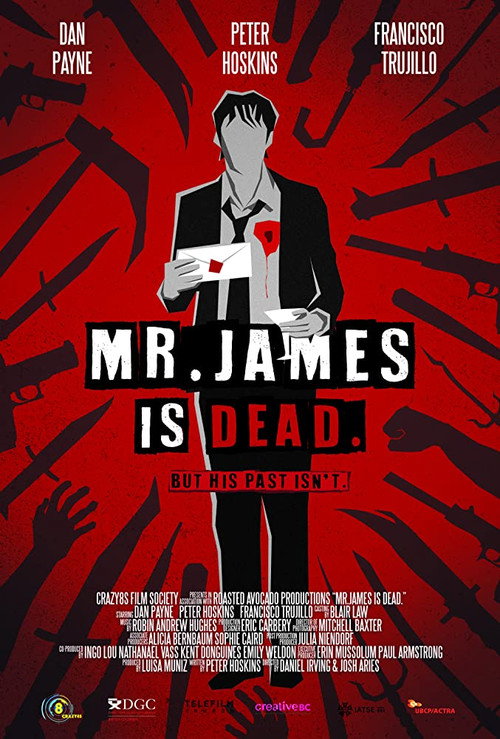 Movie poster for Mr. James Is Dead. (2021)