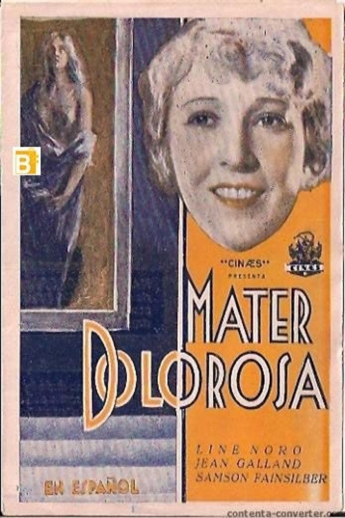 Movie poster for Mater Dolorosa (1933)