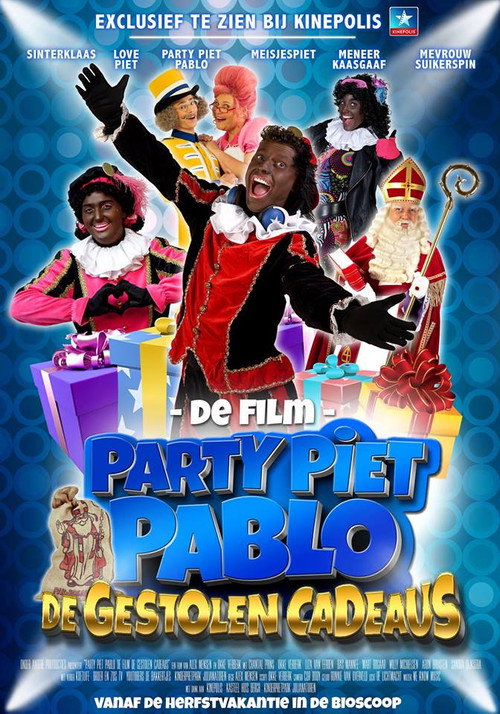 Movie poster for Party Piet Pablo en de gestolen cadeaus (2018)