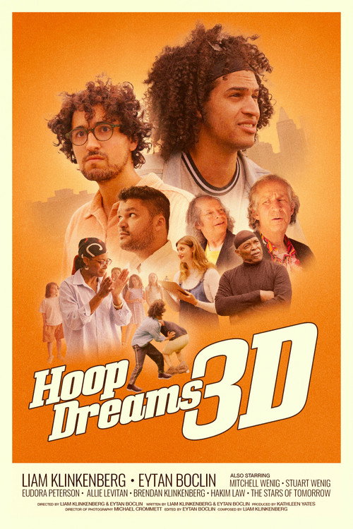 Movie poster for Hoop Dreams 3D (2024)