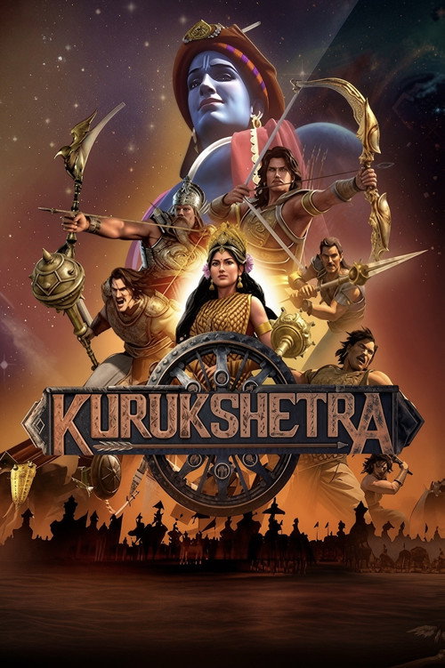 Series poster for Kurukshetra: The Great War of Mahabharata (2025)