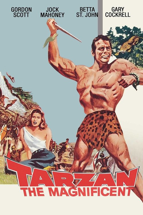 Movie poster for Tarzan the Magnificent (1960)