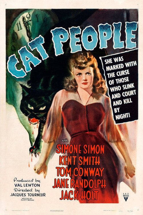 Movie poster for Cat People (1942)