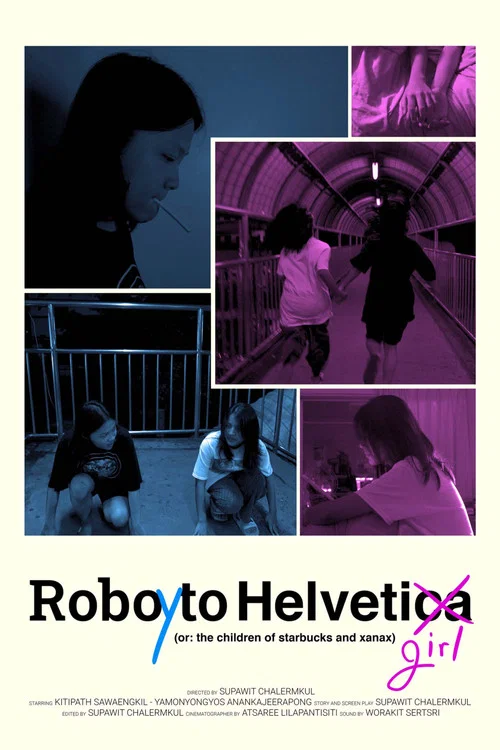 Movie poster for Roboyto Helvetigirl (or: the children of starbucks and xanax) (2022)