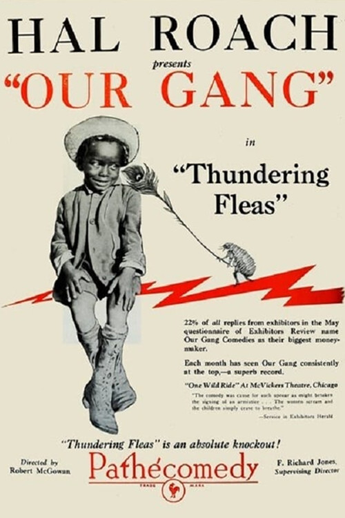 Movie poster for Thundering Fleas (1926)
