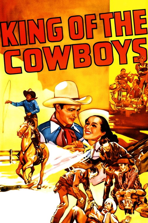 Movie poster for King of the Cowboys (1943)