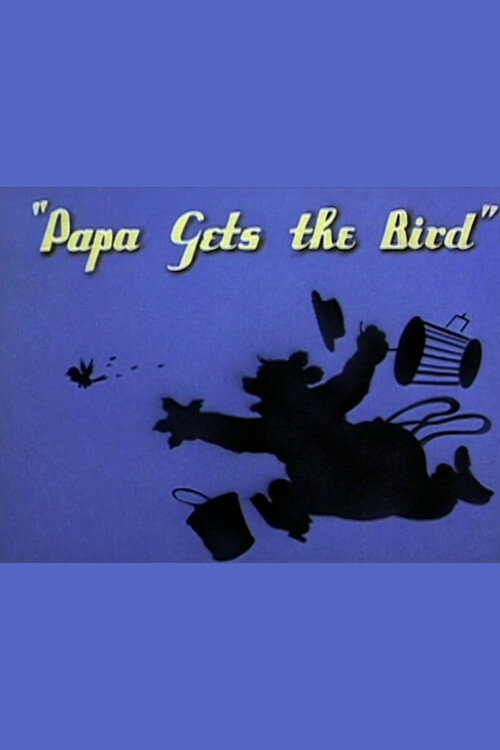 Movie poster for Papa Gets the Bird (1940)